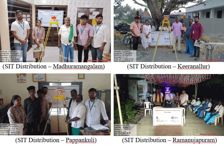 Providing support in TamilNadu